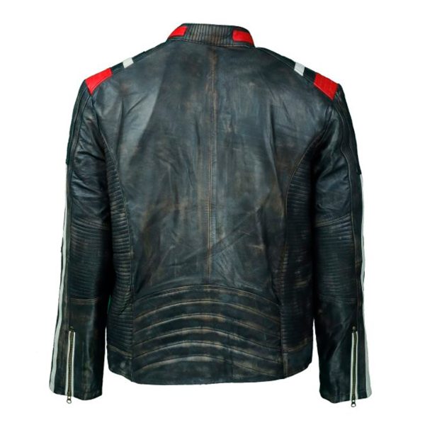 Cartaxis Cafe Racer Retro 3 Jacket - Classic Biker Adventure, Classic Distressed Vintage Appeal For Casual Or Party Wear - Image 2