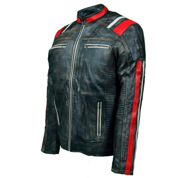 Cartaxis Cafe Racer Retro 3 Jacket - Classic Biker Adventure, Classic Distressed Vintage Appeal For Casual Or Party Wear - Image 5