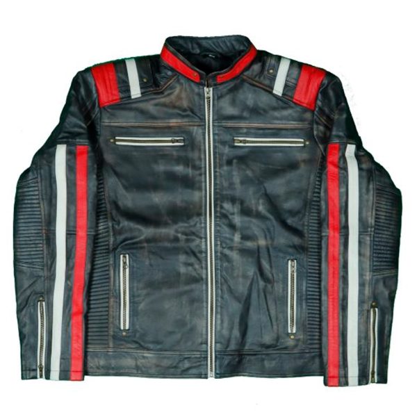 Cartaxis Cafe Racer Retro 3 Jacket - Classic Biker Adventure, Classic Distressed Vintage Appeal For Casual Or Party Wear - Image 6