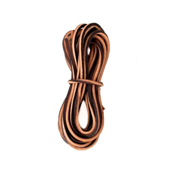 Unisex Leather Shoe Lace, Leather Stripe