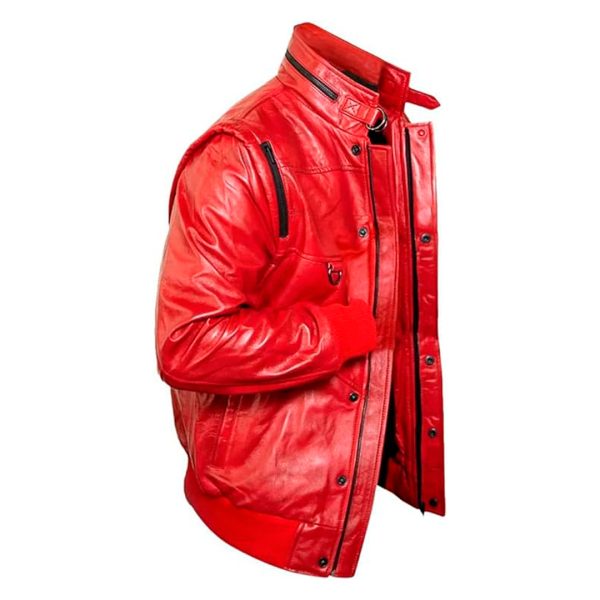 Cartaxis Cobra Kid Kai Karate Inspired Leather Bomber Jacket, Inspired Costume Lawrence Vibe Johnny Style Jacket - Image 6