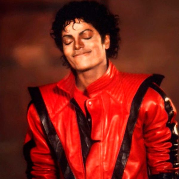 Cartaxis Men's Iconic MJ Red Leather Jacket, Deborah Designed Thriller - Image 3