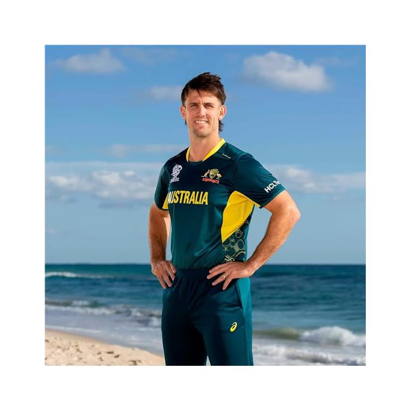 Cartaxis ICC T20 World Cup Australia Team Fan Jersey, Stretchable 100% Dryfit T-Shirt - Image 7