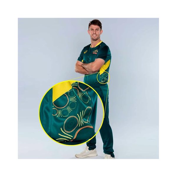 Cartaxis ICC T20 World Cup Australia Team Fan Jersey, Stretchable 100% Dryfit T-Shirt - Image 6