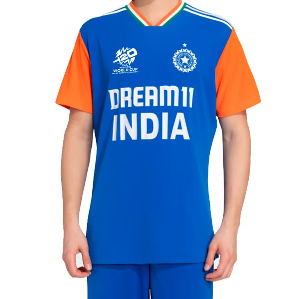 Cartaxis ICC Cricket Worldcup T20 2024 INDIA Stretchable 100% Dryfit T-Shirt