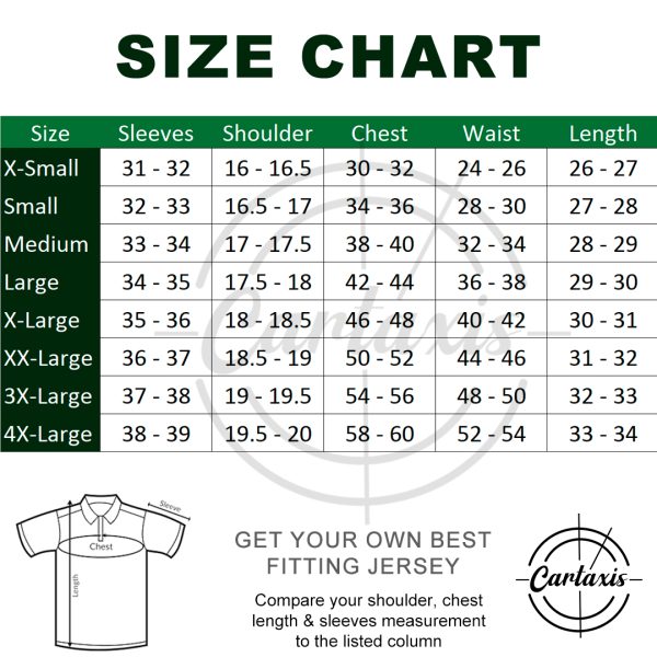 Cartaxis ICC Cricket Worldcup T20 2024 Pakistan Stretchable 100% Dryfit T-Shirt - Image 4