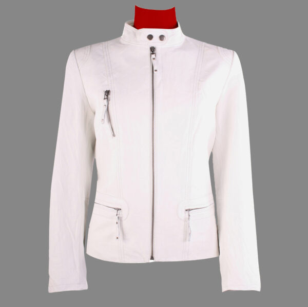 Stay Stylish and Confident with Premium White Leather Jackets